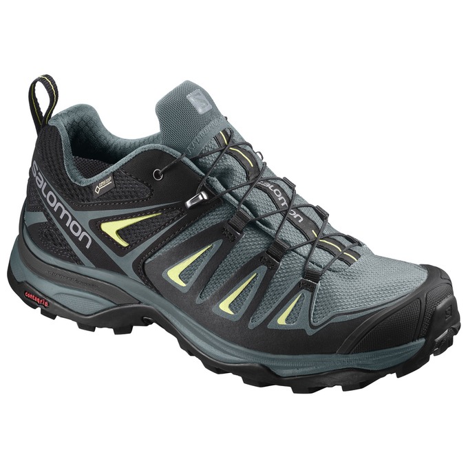 Salomon Singapore Womens Hiking Shoes - X ULTRA 3 GTX® W Grey/Black | 75469-ZWXQ